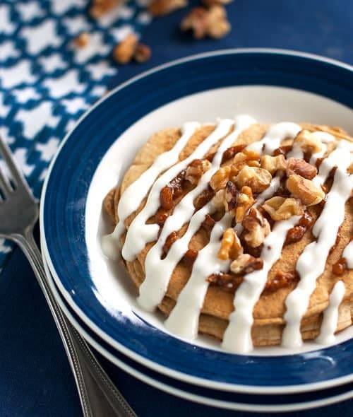 Cinnamon Roll Pancakes