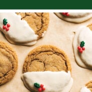 Gingerbread cookie pin.