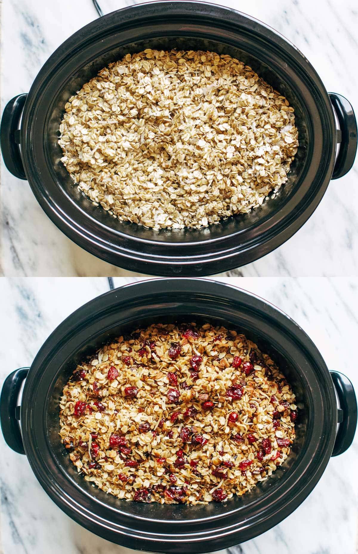 12 SUPER easy recipes you can make in a slow cooker, from veggie lasagna to an entire roasted chicken to pot roast! SO YUM! | pinchofyum.com