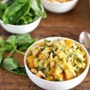 A picture of Thai Basil Coconut Lentils