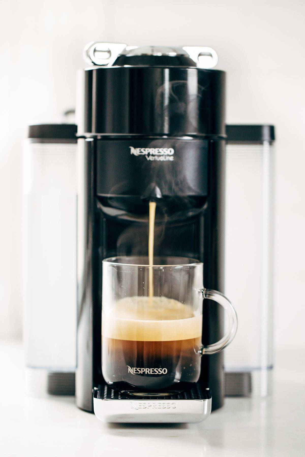 Pumpkin Bread French Toast - easy recipe with eggs, milk, vanilla, and a few pieces of pumpkin bread. Golden brown, sticky sweet brunch perfection. | pinchofyum.com