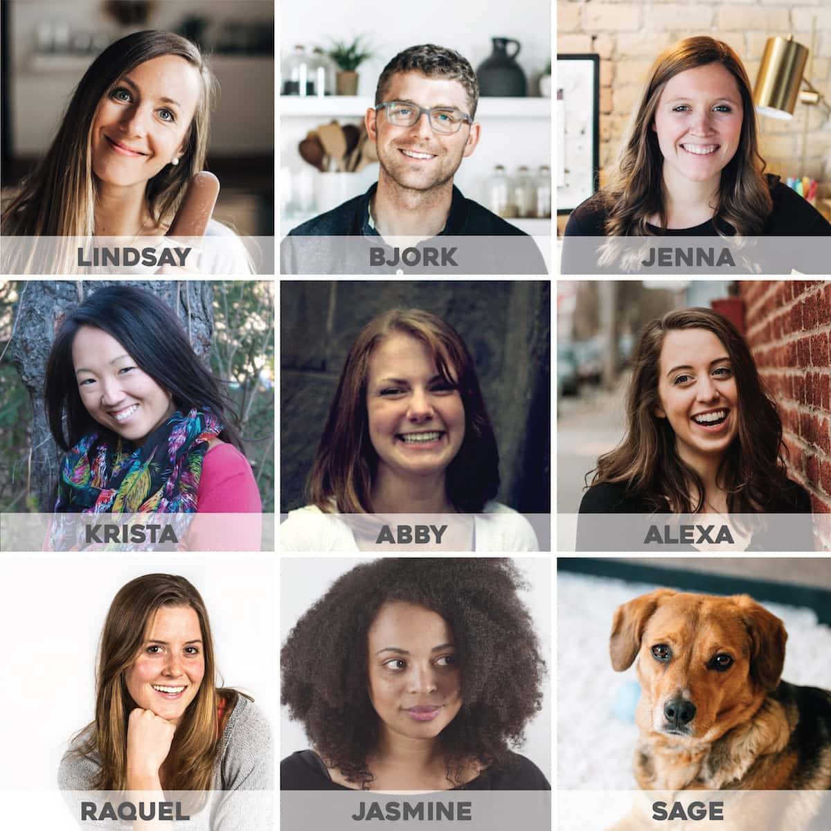 Headshots pf POY team.