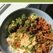 Teriyaki Tofu Bowls pin