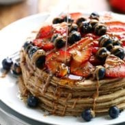 A picture of Cinnamon Whole Grain Power Pancakes