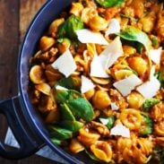 A picture of Simple San Marzano Pasta e Fagioli